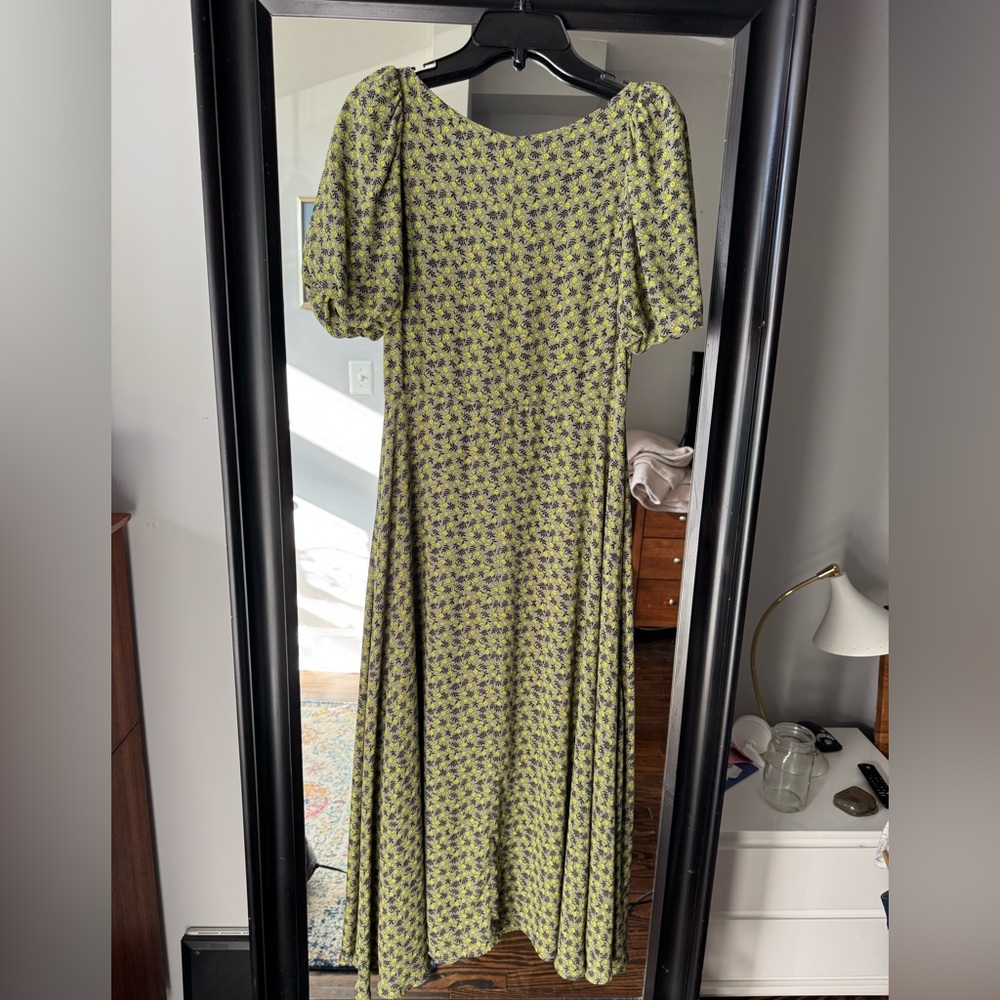 Floral Green Women's Dress by Love, Whit